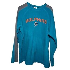NFL Miami Dolphins Fleece Sweatpants & Sweater Men's Large Matching Set